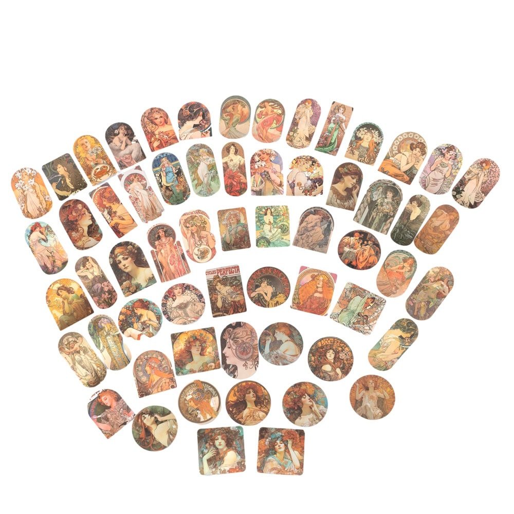 Stickere mici din hârtie - temă pictură 1 - CraftUp