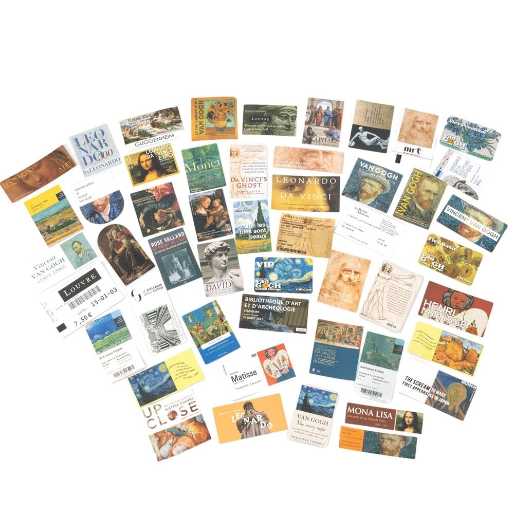 Stickere mici din hârtie - temă pictură 2 - CraftUp