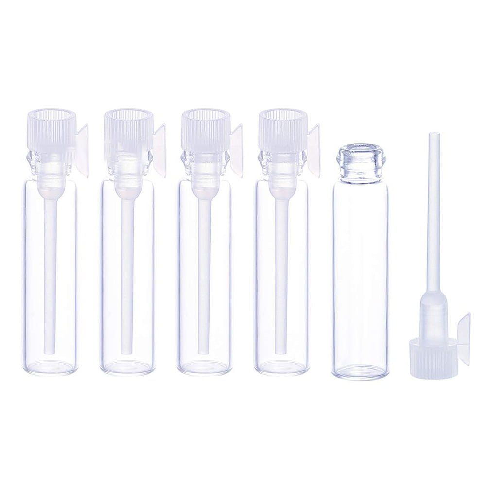 Sticluță transparentă cu capac alb și aplicator 2ml - CraftUp