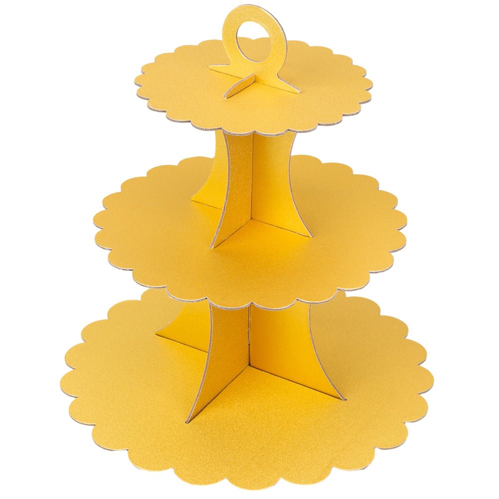 Suport prăjituri din carton cu 3 nivele - CraftUp