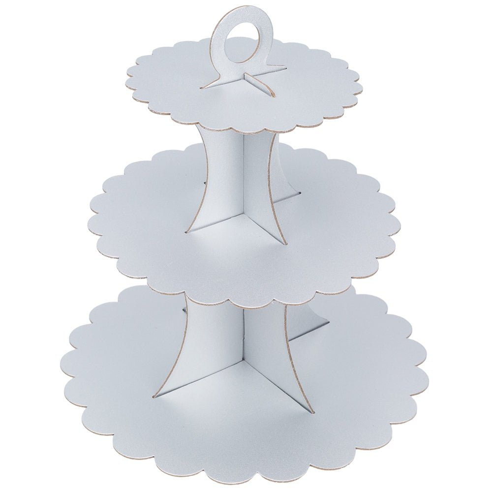 Suport prăjituri din carton cu 3 nivele - CraftUp